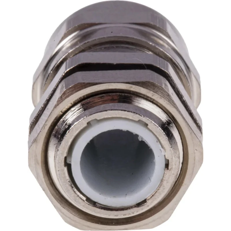 SIB RS PRO Metallic Nickel Plated Brass Cable Gland M12 Thread 3 mm Min. 6.5 mm Max. IP68 831-9012
