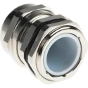Lapp RS PRO Metallic Nickel Plated Brass Cable Gland, PG16 Thread, 8 mm Minimum, 14 mm Maximum, IP68 831-9056