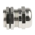 RS PRO Metallic Nickel Plated Brass Cable Gland PG13.5 Thread Size, 6 mm Min Cable Diameter, 12 mm Max Cable 831-9052