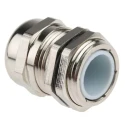 RS PRO Metallic Nickel Plated Brass Cable Gland PG13.5 Thread Size, 6 mm Min Cable Diameter, 12 mm Max Cable 831-9052