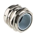 RS PRO Metallic Nickel Plated Brass Cable Gland PG36 Thread, 22 mm Minimum Cable Diameter, 32 mm Maximum Cable 831-9062
