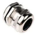 RS PRO Metallic Nickel Plated Brass Cable Gland PG21 Thread 13 mm to 18 mm Diameter IP68 831-9065