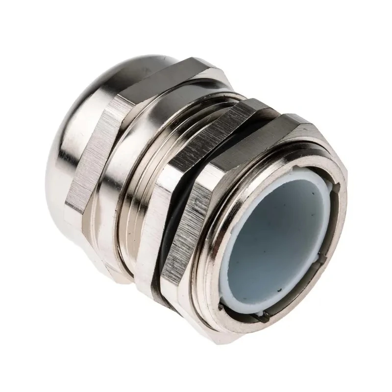 RS PRO Metallic Nickel Plated Brass Cable Gland PG21 Thread 13 mm to 18 mm Diameter IP68 831-9065