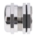 RS PRO Metallic Nickel Plated Brass Cable Gland, PG29 Thread, 18 mm Min., 25 mm Max., IP68 831-9068