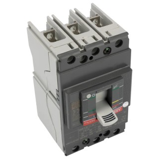 ABB Protecta XT1D Molded Case Circuit Breaker 3-Pole 250A, Breaking Capacity 36 kA, DIN Rail XT1D