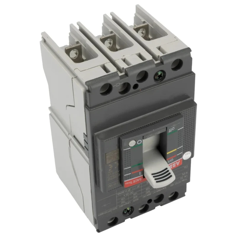 ABB Protecta XT1D Molded Case Circuit Breaker 3-Pole 250A, Breaking Capacity 36 kA, DIN Rail XT1D