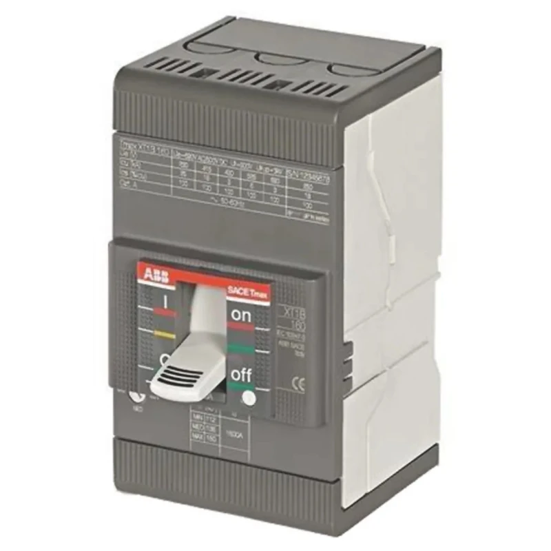 ABB Protecta XT3N Molded Case Circuit Breaker 3-Pole 250A 36kA Breaking Capacity DIN Rail XT3N