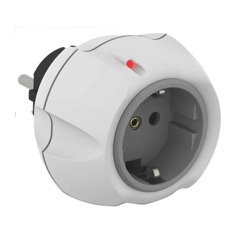 Bodo Ehmann Over Voltage Protection Adapter Schuko Plug and Socket 250V Maximum Voltage 0460X0500