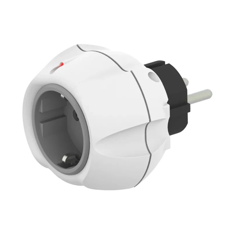 Bodo Ehmann Over Voltage Protection Adapter Schuko Plug and Socket 250V Maximum Voltage 0460X0500