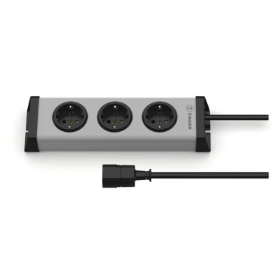 Bodo Ehmann 16A 250V 3 Gang Extension Lead with 1.5m Type F - German Schuko Cable 0200X00032308