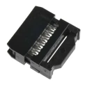 Amphenol Communications Solutions 10-Way 2 Row Shrouded IDC Connector Female Cable Mount 250V AC 3A T812110A101CEU