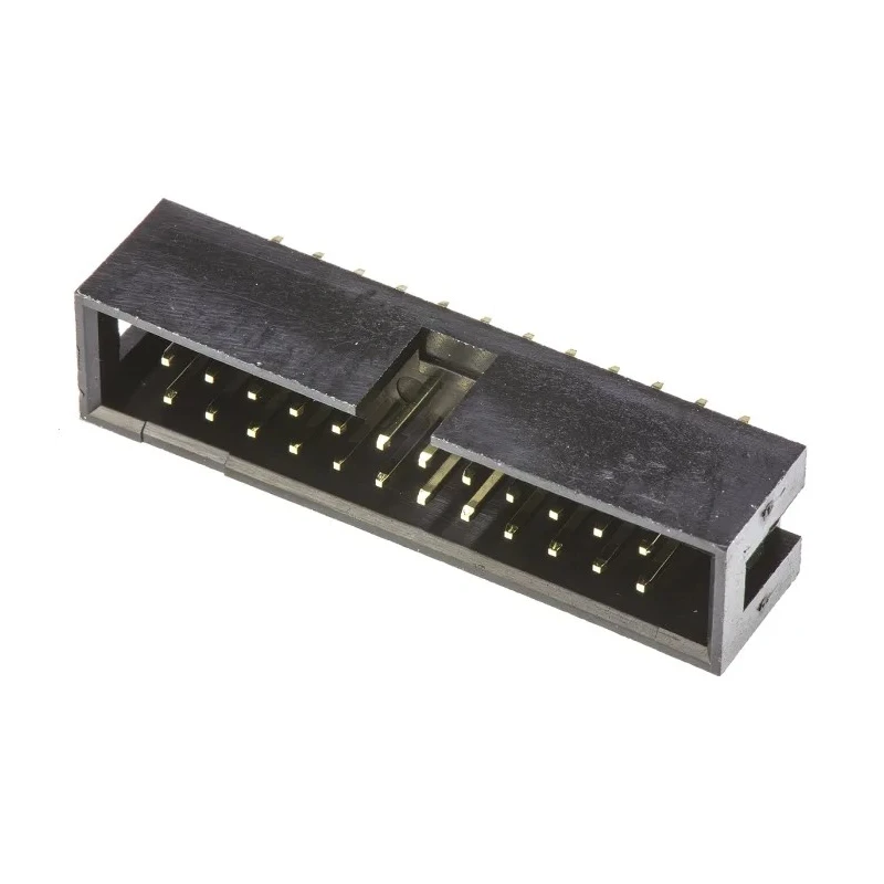 Amphenol Communications Solutions T821 Series 26 Contacts 2.54 mm Pitch 2 Row Straight Through Hole PCB T821126A1S100CEU