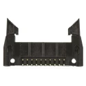 Amphenol Communications Solutions T816 Series Right Angle Through Hole PCB Header, 20 Contacts, 2.54 mm T816120A1R101CEU