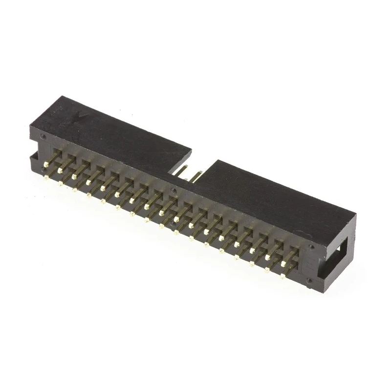 Amphenol Communications Solutions T821 Series 34-Contact 2.54 mm Pitch 2-Row Straight Through Hole PCB T821134A1S100CEU