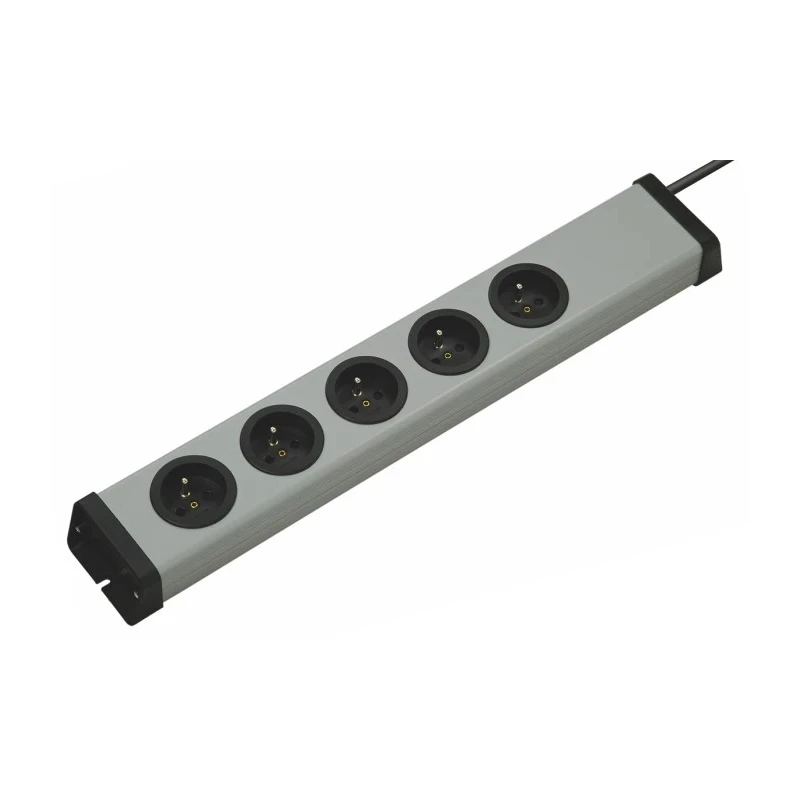 Bodo Ehmann 16A 250V 5 Gang Extension Lead Corded with 1.5m Type E French Cable 0200X02052301