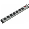 Bodo Ehmann 16A 250V 7 Gang Extension Lead Corded with 1.5m Type E French Plug Cable VARIO LINEA 0201X02072301