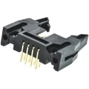 Amphenol Communications Solutions T816 Series Right Angle Through Hole PCB Header, 8 Contacts, 2.54 mm T816108A1R102CEU