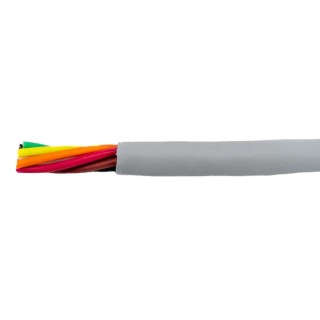 Alpha Wire Ecogen Ecocable Mini Control Cable 6 Cores 0.09mm² 28 AWG 300V Unscreened Modified Polyphenylene 30m 78006 SL005
