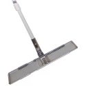 RS PRO Stainless Steel Mop Frame Head 62 in White Polyester without Handle 832-4711