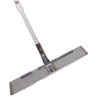 RS PRO Stainless Steel Mop Frame Head 62 in White Polyester without Handle 832-4711