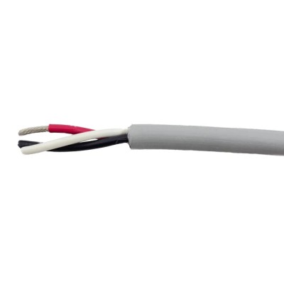 Alpha Wire Ecogen Ecocable Mini Control Cable 3 Cores 0.15mm² 26 AWG Unscreened 300 V 30 m Grey Modified 78013 SL005