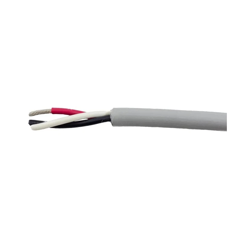 Alpha Wire Ecogen Ecocable Mini Control Cable 3 Cores 0.15mm² 26 AWG Unscreened 300 V 30 m Grey Modified 78013 SL005