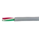 Alpha Wire Ecogen Ecocable Mini Control Cable 4 Cores 0.09mm² 28 AWG Unscreened 30m Grey Jacket 78004 SL005