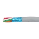 Alpha Wire Ecogen Ecocable Mini Screened Control Cable 8 Cores 0.38mm² 22 AWG 300V Grey Modified Polyphenylene 78138 SL005