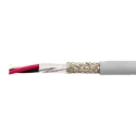 Alpha Wire Ecogen Ecocable Mini Control Cable 3 Cores 0.09mm² 28 AWG Screened 30 m Grey Modified Polyphenylene 78303 SL005