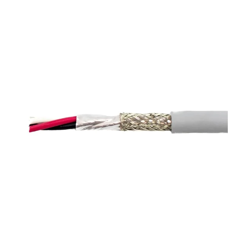 Alpha Wire Ecogen Ecocable Mini Control Cable 3 Cores 0.09mm² 28 AWG Screened 30 m Grey Modified Polyphenylene 78303 SL005