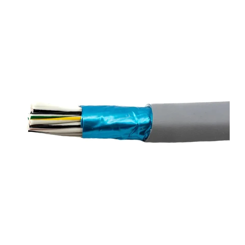 Alpha Wire Ecogen Ecocable Mini Control Cable 25 Cores 0.38mm² 22 AWG Screened 300V 30m Grey Modified 78444 SL005