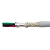 Alpha Wire Ecogen Ecocable Mini Control Cable, 4 Cores, 0.61mm² 20 AWG, Screened, 300V, 30 m, Grey Modified 78344 SL005