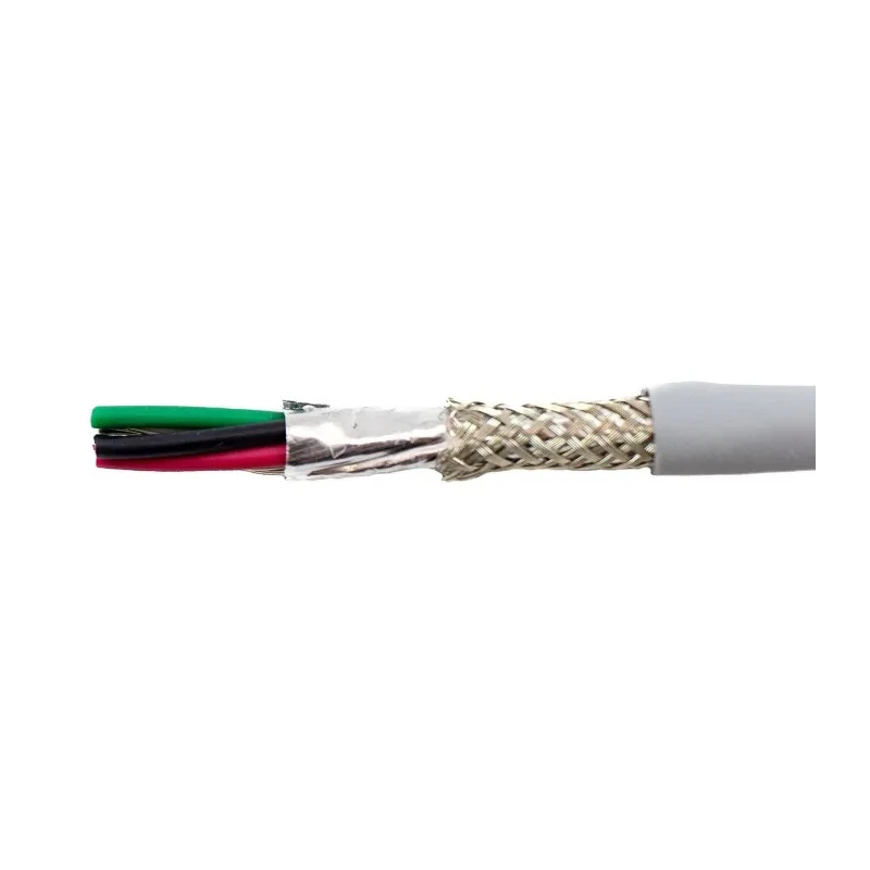 Alpha Wire Ecogen Ecocable Mini Screened Control Cable 4 Cores 0.09mm² 28 AWG 300V 30m 78304 SL005