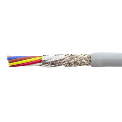 Alpha Wire Ecogen Ecocable Mini Control Cable 8 Cores 0.09mm² 28 AWG Screened 300V 30m 78308 SL005