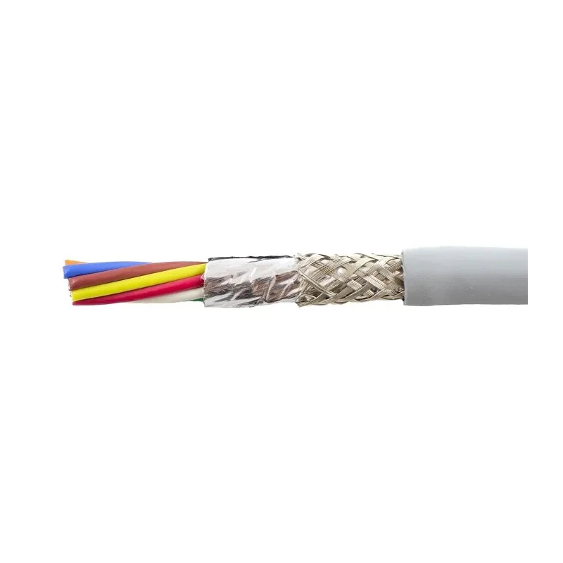 Alpha Wire Ecogen Ecocable Mini Control Cable 8 Cores 0.09mm² 28 AWG Screened 300V 30m 78308 SL005