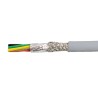 Alpha Wire Ecogen Ecocable Mini Screened Control Cable 6 Cores 0.24mm² 24 AWG, 30 m, Grey Modified Polyphenylene 78326 SL005
