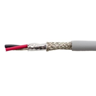 Alpha Wire Ecogen Ecocable Mini Series Data Cable 2 Pairs 4 Cores 0.241 mm² 30 m Grey Sheath MPPE 78372 SL005