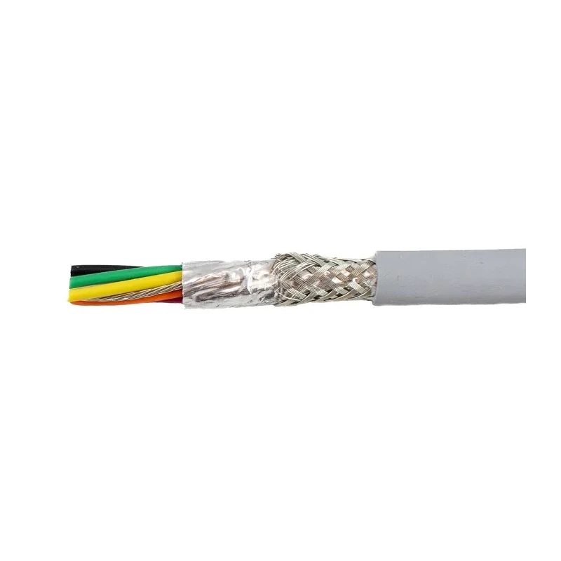 Alpha Wire Ecogen Ecocable Mini Control Cable, 6 Cores, 0.61mm² 20 AWG, Screened, 30 m, Grey Modified 78346 SL005