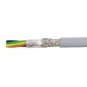 Alpha Wire Ecogen Ecocable Mini Control Cable, 6 Cores, 0.61mm² 20 AWG, Screened, 30 m, Grey Modified 78346 SL005
