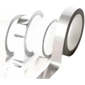 Hi-Bond Double-Sided Conductive Metallic Tape 25mm x 30m, Thermosetting Acrylic Adhesive, 130°C Max HB 750H 25mm x 30m
