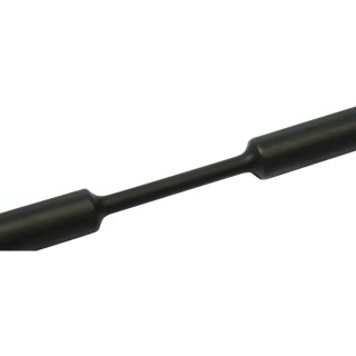 HellermannTyton Heat Shrink Tubing Black 6 mm Sleeve Diameter x 30 m Length 3:1 Shrink Ratio Polyolefin Flame Retardant TF31