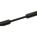 HellermannTyton Black Polyolefin Heat Shrink Tubing 9 mm Diameter x 30 m Length 3:1 Shrink Ratio TF31