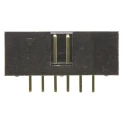 Amphenol Communications Solutions T821 Series Straight Through Hole PCB Header, 12 Contacts, 2.54 mm Pitch T821112A1S100CEU