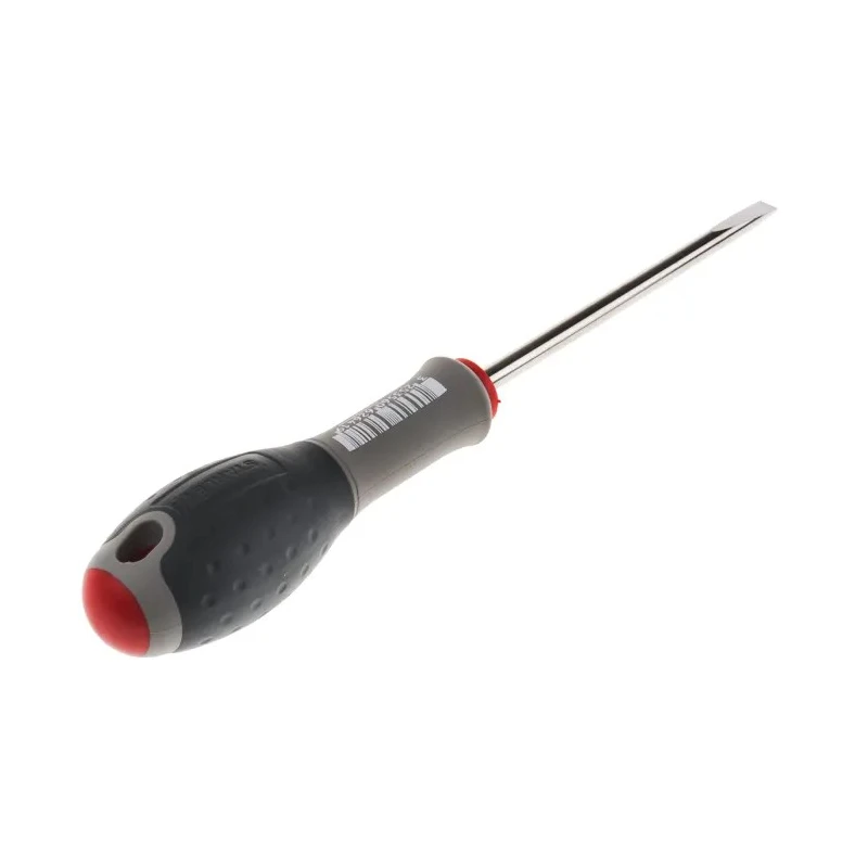 Stanley Standard Screwdriver with 100 mm Chrome Vanadium Steel Blade, Ergonomic Grip, Model FMHT0-62641