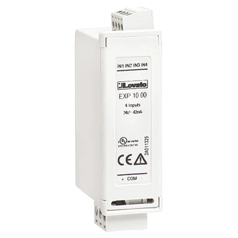Lovato Electric EXP Series Logic Module for Use with ATL 610, DCRG 8, DMG 600/610, DMG 700, DMG 800, DMG 900/900T EXP1000