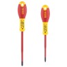 Stanley Insulated Pozidriv Screwdriver Set, 2-Piece, PZ1 and PZ2 Tips, VDE Approved, Model FMHT0-62649