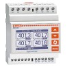 Lovato Electric 3 Phase Digital LCD Energy Meter DMG200L01 with ±1% Accuracy and 105.4mm x 71.6mm Cutout DMG200L01