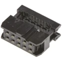 Amphenol Communications Solutions 10-Way 2-Row Shrouded IDC Connector Female for Cable 250V AC T812110A100CEU