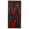 RS PRO 4-Piece Circlip Plier Set Chrome Vanadium Steel Ergonomic PVC Handles 180mm 833-5929