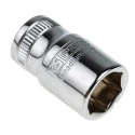 RS PRO 52-Piece 1/4 in Torx Socket Set, Steel Chrome Finish, Square Drive, Model 833-5935